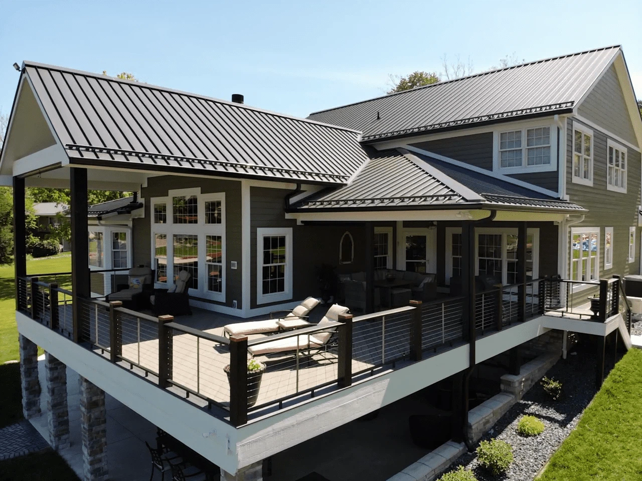 standing seam metal roofing